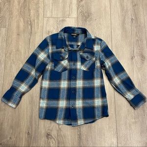 3/$20 George Kids Plaid Flannel Shirt - Kid Size XS